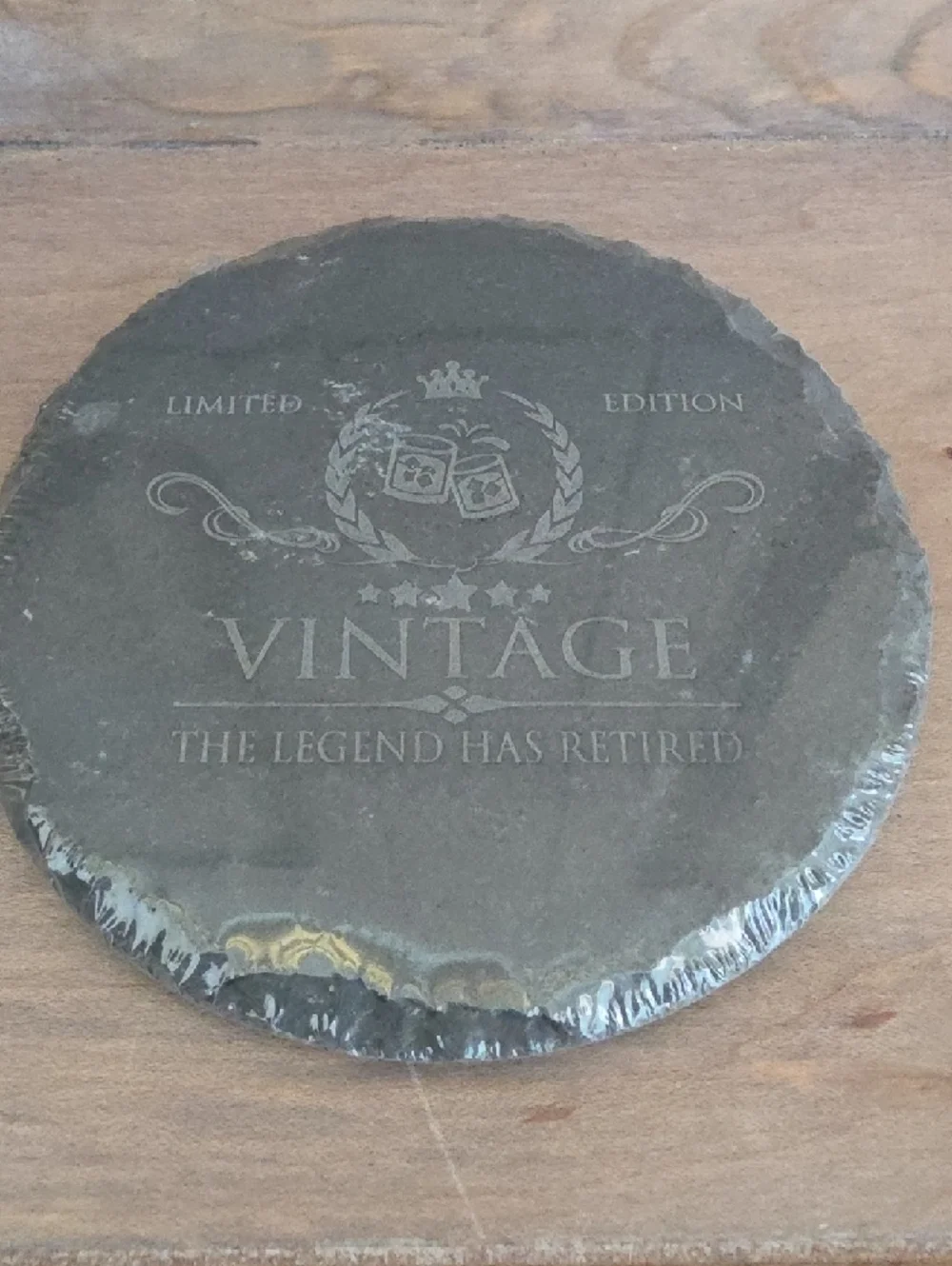 Limited Edition Vintage “The Legend Has Retired” Whiskey Glass Set